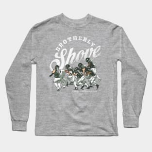 Jalen Hurts Philadelphia Brotherly Shove Long Sleeve T-Shirt